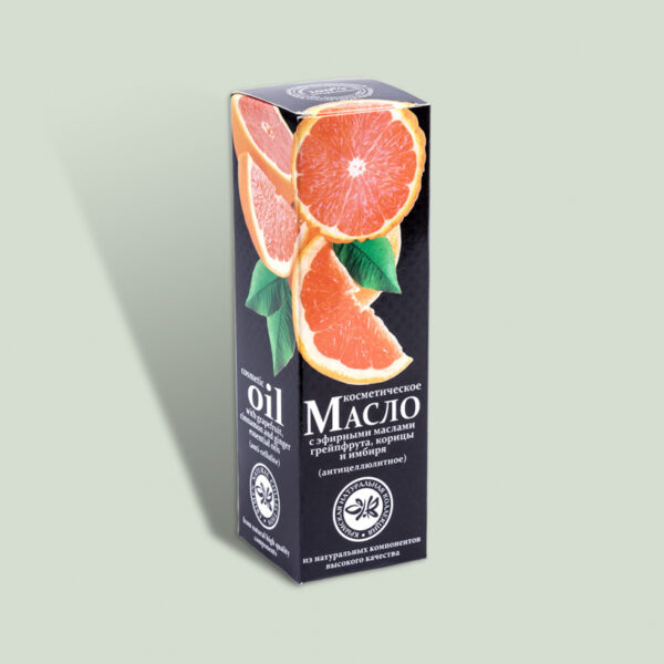 Масло косметическое Антицеллюлитное Crimean SPA Collection с эфирными маслами грейпфрута, корицы и имбиря